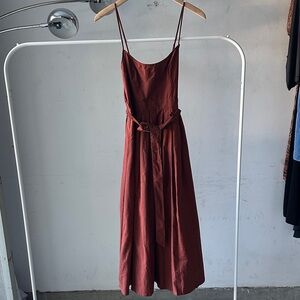 Future Collective Strappy Pleated Bustier Dress